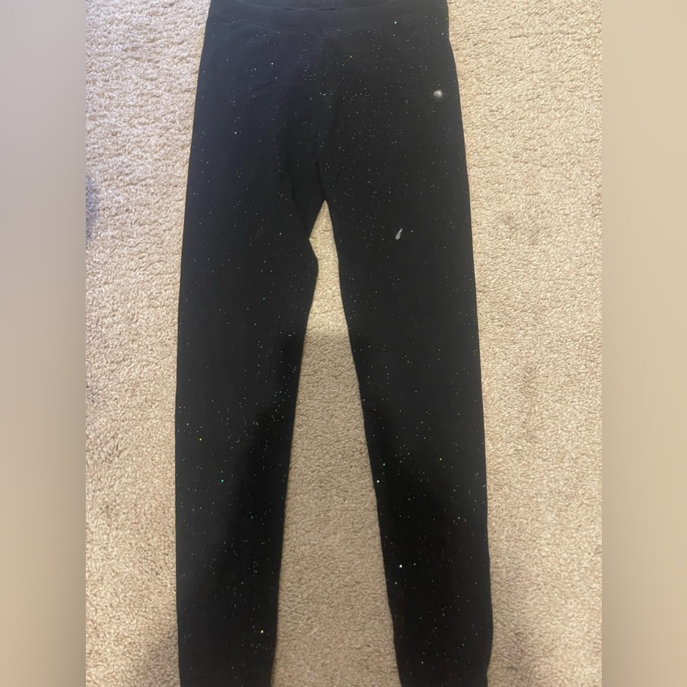 Cat and Jack girls sparkly leggings